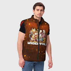 Мужской жилет UNDERTALE, цвет: 3D-красный — фото 2