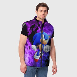 Мужской жилет SONIC, цвет: 3D-светло-серый — фото 2
