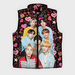Мужской жилет I Love BTS