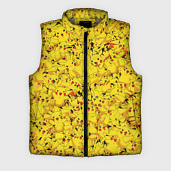 Мужской жилет Пикачу, цвет: 3D-светло-серый