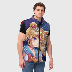 Мужской жилет SAILOR MOON, цвет: 3D-красный — фото 2