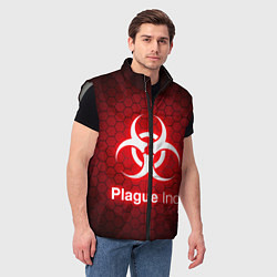 Мужской жилет PLAGUE INC, цвет: 3D-светло-серый — фото 2