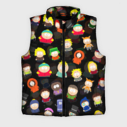 Мужской жилет ЮЖНЫЙ ПАРК, цвет: 3D-черный