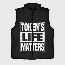 Мужской жилет TOKENS LIFE MATTERS, цвет: 3D-красный