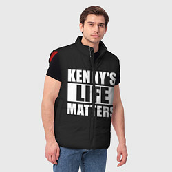 Мужской жилет KENNYS LIFE MATTERS, цвет: 3D-красный — фото 2