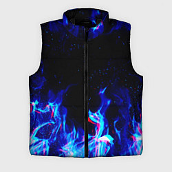 Мужской жилет СИНИЙ ОГОНЬ ГЛИТЧ