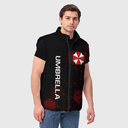 Мужской жилет UMBRELLA CORP, цвет: 3D-черный — фото 2