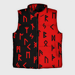 Мужской жилет РУНЫ, цвет: 3D-черный