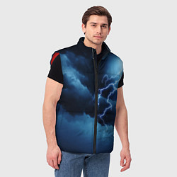 Мужской жилет STORM, цвет: 3D-красный — фото 2