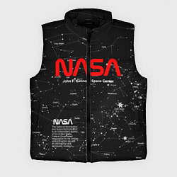 Мужской жилет NASA, цвет: 3D-черный