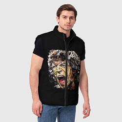 Мужской жилет Мик Джаггер, цвет: 3D-черный — фото 2