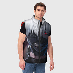 Мужской жилет TOKYO GHOUL, цвет: 3D-красный — фото 2