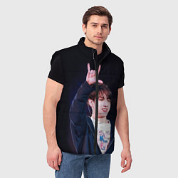 Мужской жилет BTS, цвет: 3D-черный — фото 2