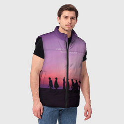 Мужской жилет BTS, цвет: 3D-черный — фото 2