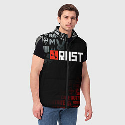 Мужской жилет RUST, цвет: 3D-светло-серый — фото 2