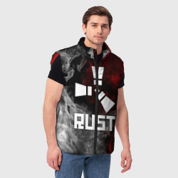 Мужской жилет RUST, цвет: 3D-красный — фото 2