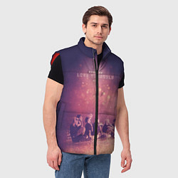 Мужской жилет BTS, цвет: 3D-красный — фото 2