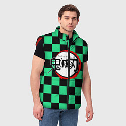 Мужской жилет KIMETSU NO YAIBA, цвет: 3D-красный — фото 2