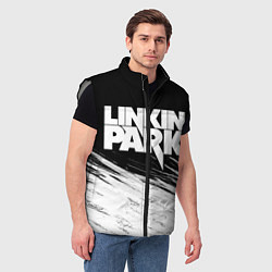 Мужской жилет LINKIN PARK 9, цвет: 3D-светло-серый — фото 2