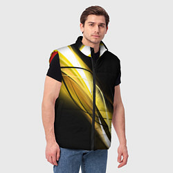 Мужской жилет GEOMETRY STRIPES, цвет: 3D-красный — фото 2