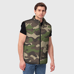 Мужской жилет МИЛИТАРИ, цвет: 3D-черный — фото 2