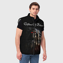 Мужской жилет Children of Bodom 9, цвет: 3D-светло-серый — фото 2