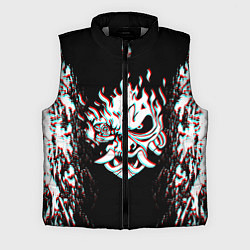 Мужской жилет CYBERPUNK 2077 SAMURAI GLITCH, цвет: 3D-светло-серый
