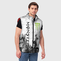 Мужской жилет MONSTER ENERGY, цвет: 3D-красный — фото 2