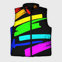 Мужской жилет НЕОНОВЫЕ КРАСКИ, цвет: 3D-красный