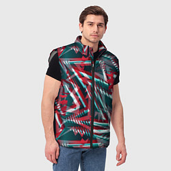 Мужской жилет Glitch микс, цвет: 3D-светло-серый — фото 2