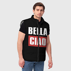 Мужской жилет Bella Ciao, цвет: 3D-светло-серый — фото 2