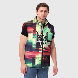 Мужской жилет WATCH DOGS GAME, цвет: 3D-красный — фото 2