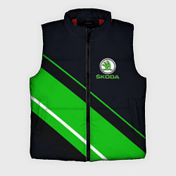 Мужской жилет SKODA, цвет: 3D-красный