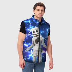 Мужской жилет FORTNITE x MARSHMELLO, цвет: 3D-черный — фото 2