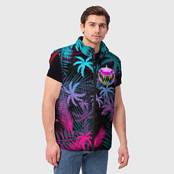 Мужской жилет 6IX9INE 69, цвет: 3D-красный — фото 2