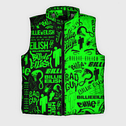 Мужской жилет BILLIE EILISH БИЛЛИ АЙЛИШ, цвет: 3D-светло-серый