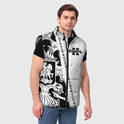 Мужской жилет Игорь, цвет: 3D-светло-серый — фото 2