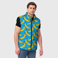 Мужской жилет Go Bananas, цвет: 3D-черный — фото 2