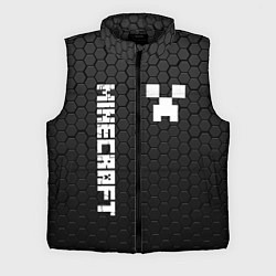 Мужской жилет MINECRAFT МАЙНКРАФТ, цвет: 3D-черный