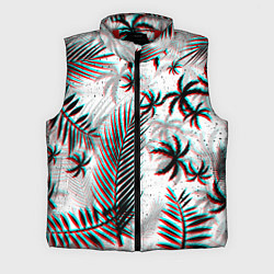 Мужской жилет ПАЛЬМЫ TROPICAL GLITCH