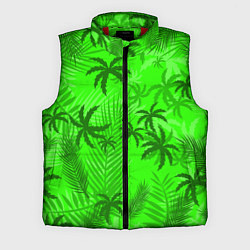 Мужской жилет ПАЛЬМЫ ЛЕТО TROPICAL, цвет: 3D-красный