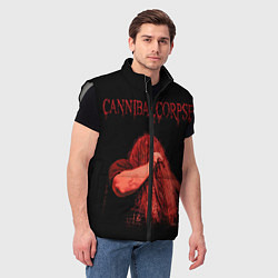 Мужской жилет Cannibal Corpse 6, цвет: 3D-светло-серый — фото 2