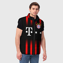 Мужской жилет FC Bayern Munchen, цвет: 3D-черный — фото 2