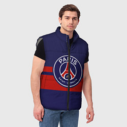 Мужской жилет PSG, цвет: 3D-светло-серый — фото 2