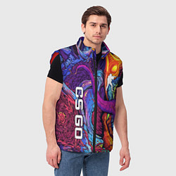 Мужской жилет CS GO, цвет: 3D-красный — фото 2