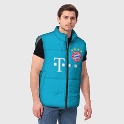 Мужской жилет Bayern Бавария 20-21 г, цвет: 3D-светло-серый — фото 2