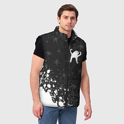 Мужской жилет ЪУЪ СЪУКА, цвет: 3D-черный — фото 2