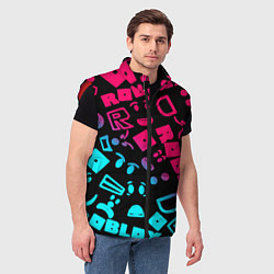 Мужской жилет Roblox, цвет: 3D-красный — фото 2