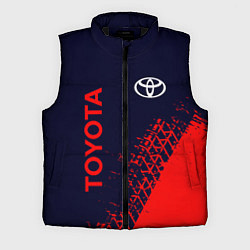 Мужской жилет TOYOTA ТОЙОТА, цвет: 3D-черный