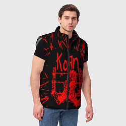Мужской жилет Korn, цвет: 3D-светло-серый — фото 2